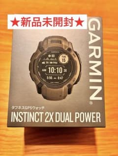 新品未開封】GARMIN INSTINCT 2X DUAL POWER - メルカリ