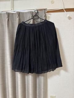 COUP DE CHANCE プリーツスカート ブラック サイズ40のサムネイル