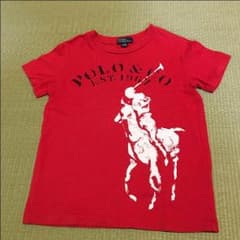 ラルフローレン Tシャツ  赤のサムネイル