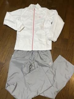 お値下げしました。adidasウインドブレーカー上下セットLサイズのサムネイル