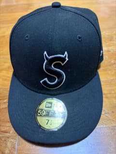 Supreme 59FIFTY ブラックキャップ 7 1/4 - メルカリ