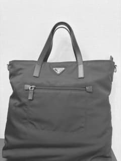 PRADA プラダ レザートートバッグ ボストンバック | Shop at Mercari 