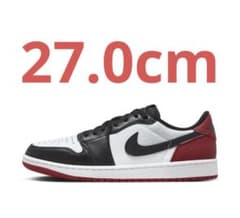 Nike Air Jordan 1 Retro Low OG Black Toeのサムネイル