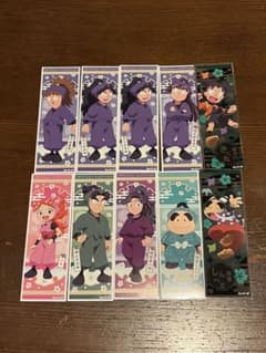 忍たま乱太郎　ロングステッカー10枚