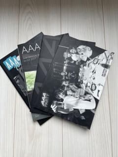 AAA OFFICIAL FAN CLUB 会報誌 4冊セット 特典グッズ付きのサムネイル