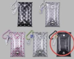 キングダムハーツ アクリルチャーム付き クリアマルチケース