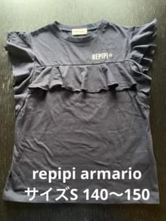 repipi armario フリルTシャツ ブラック S 140〜150のサムネイル