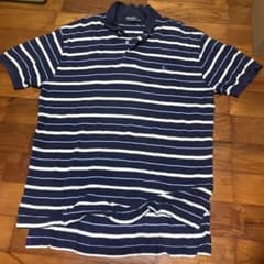 Polo by Ralph Lauren ボーダー ポロシャツ Lのサムネイル