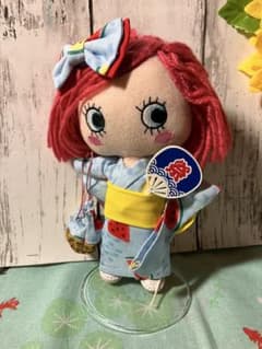 イルメールハッピードールサイズ浴衣 スイカブルー - メルカリ