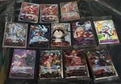 25周年ルフィ非売品EMOTIONルフィ他計12枚まとめ売りワンピースカード