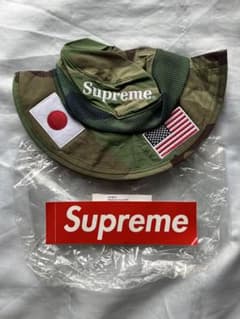 SM, Brand New, Free Shipping: Supreme Flags Boonie Camo