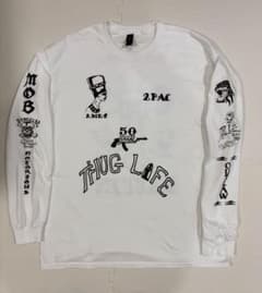 新品』2PAC タトゥー ロンT 刺青 RAP TEE SNOOP XLサイズ - メルカリ