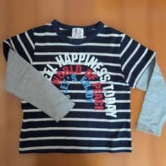 TIKK TACKLE110cm重ね着風Tシャツです。のサムネイル