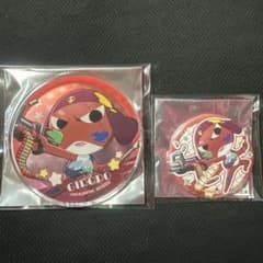 ケロロ軍曹 アクリルコースター 缶バッジ ギロロ伍長