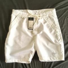 【新品タグ付き】crimie  SWIM SHORTS 白色 Mサイズのサムネイル