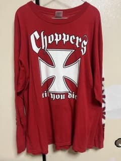2002 Laughlin Run 長袖Tシャツ 2XL レッドのサムネイル