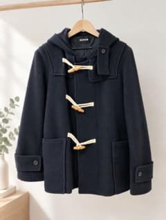 zucca ショート　ダッフルコート　ネイビー　Mサイズのサムネイル