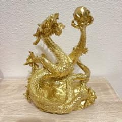 龍　辰　置物　風水　インテリア　幸運【大サイズ】のサムネイル