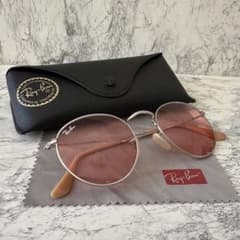 【美品】レイバン ラウンドメタル RB3447 9065/V7 エヴォルヴ 調光 美品】レイバン ラウンドメタル RB3447 9065/V7 エヴォルヴ 調光