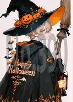ハロウィン イラスト ポストカードのサムネイル
