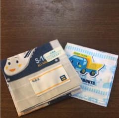 入園準備④ 新品ハンカチ2枚セットのサムネイル