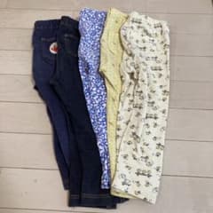 ユニクロベビー　レギンス　10分丈　90サイズのサムネイル
