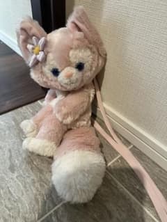 猫の形ぬいぐるみ ストラップ付きのサムネイル