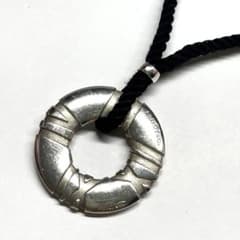 ティファニー アトラスサークル シルクコード ネックレス Tiffany 925 