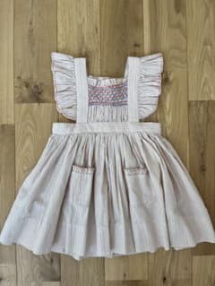 ワンピース Apolina 2025ss / Bessie Pinafore ワンピース Apolina 2025ss / Bessie Pinafore Cotton woven