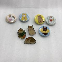 夏目友人帳 ニャンコ先生 缶バッジ マグネット ピンズ ピンバッジ