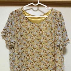黄色花柄ワンピース☆のサムネイル
