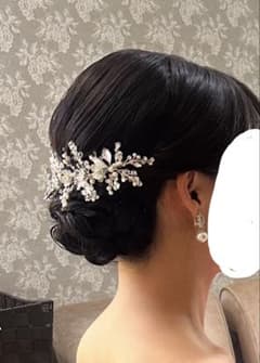 ウェディング ヘッドドレス ヘアアクセサリーのサムネイル