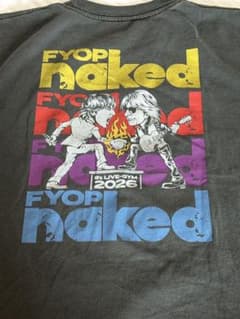 B'z FYOP+ naked Tシャツ　ピグメントTシャツ　Lサイズのサムネイル