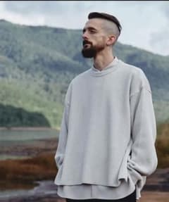 lidnm oversized 7g aze knit Lサイズ 即購入okのサムネイル