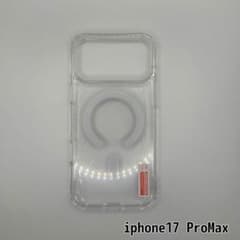 iPhone 17 Pro Max用クリアソフトケース MagSafe対応のサムネイル