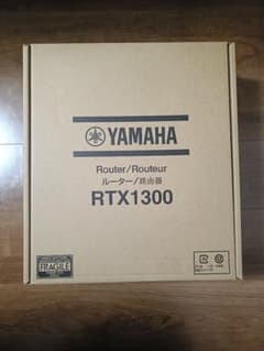 【ほぼ新品】YAMAHA RTX1300 ギガアクセスVPNルーター 本体のサムネイル