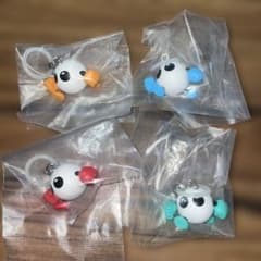 バボちゃん　ゆらゆらマーカー　めじるしアクセサリー　全4種類　セミコンプリートのサムネイル