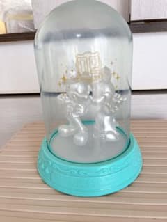 디즈니 미키 & 미니 90 주년 기념 유리 돔 오르골