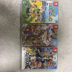 switchソフト3個セット Nintendo Switch ソフト 3本セット - メルカリ
