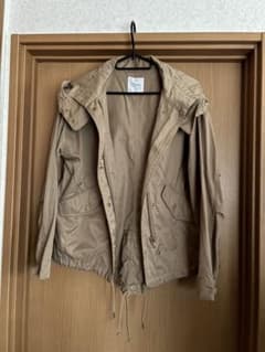 BACK NUMBER マウンテンパーカー ベージュ Mサイズのサムネイル