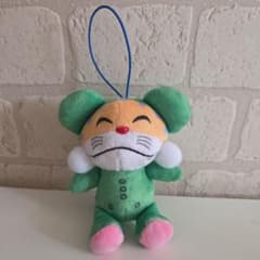『ニャンちゅう!宇宙!放送チュー!』カラフルぬいぐるみマスコット　グリーン