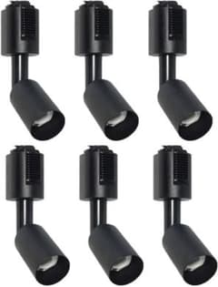 レールライト器具E11x6個　セット 黒色のサムネイル
