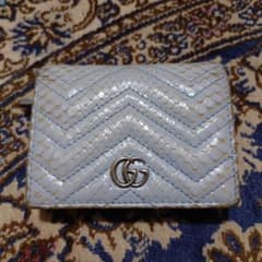 GUCCI GGマーモント パイソン 二つ折り財布 466492のサムネイル