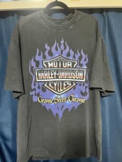 ブ*ン様 Harley-Davidson フレイムデザイン Tシャツのサムネイル