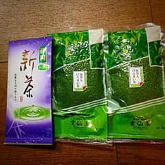 国産のお茶（煎茶の新茶×1 抹茶入り玄米茶×2）のサムネイル