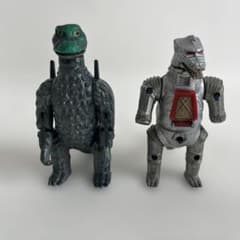 2体セットゴジラ メカゴジラ 東宝 ブルマァク Z合金 1970年代 現状品 2体セットゴジラ メカゴジラ 東宝 ブルマァク Z合金 1970年代