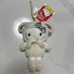 ハローキティ　ぬいぐるみ　マスコット　雪うさぎ　キティ展のサムネイル