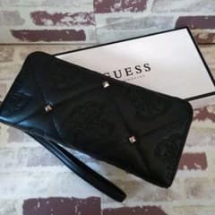GUESS ラウンドファスナー 長財布のサムネイル