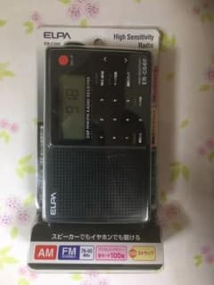 ♪ 新品同様 ★☆ ELPA ラジオ☆地震対策にのサムネイル