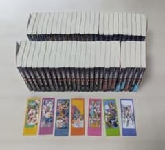 ジョジョの奇妙な冒険 文庫版 全50巻セット 1〜6部 荒木飛呂彦 しおり7枚付のサムネイル